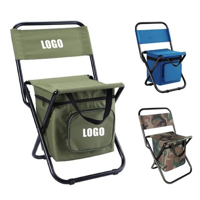 Fishing Chair with Cooler Bag