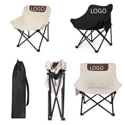 Portable Collapsible Moon Beach Chair