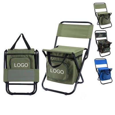 Cooler Chair With Back