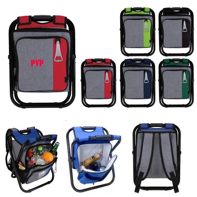 Multi-Function Outdoor Backpack Cooler Chair