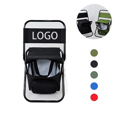 Portable Backpack Folding Ice Pack Stool