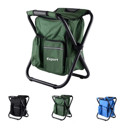 Beach Chair with Cooler Bag