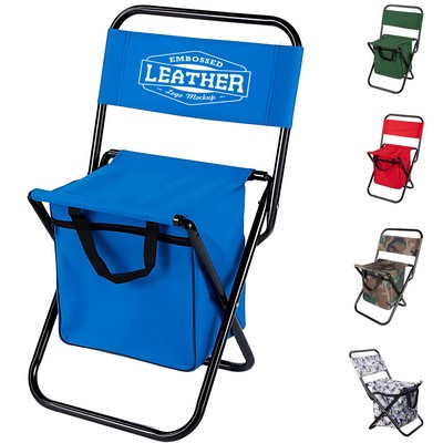 Outdoor Chair With Cooler Bag