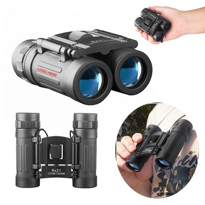 High-Definition Mini Compact Telescope 8x21 Binoculars