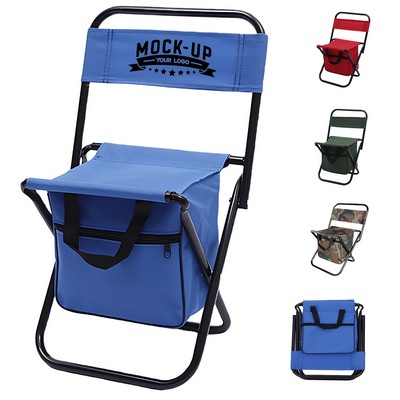 Portable Foldable Cooler Chair