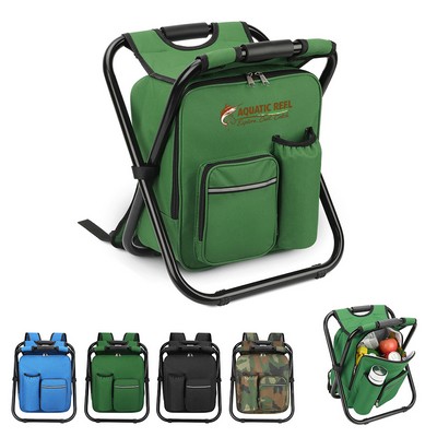 3-in-1 Adventure Backpack Cooler Stool