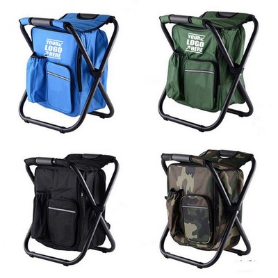 Folding Camping Chair Stool Backpack